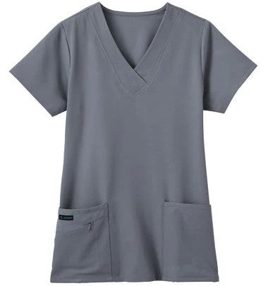 Women's V-Neck Top with USU Logo