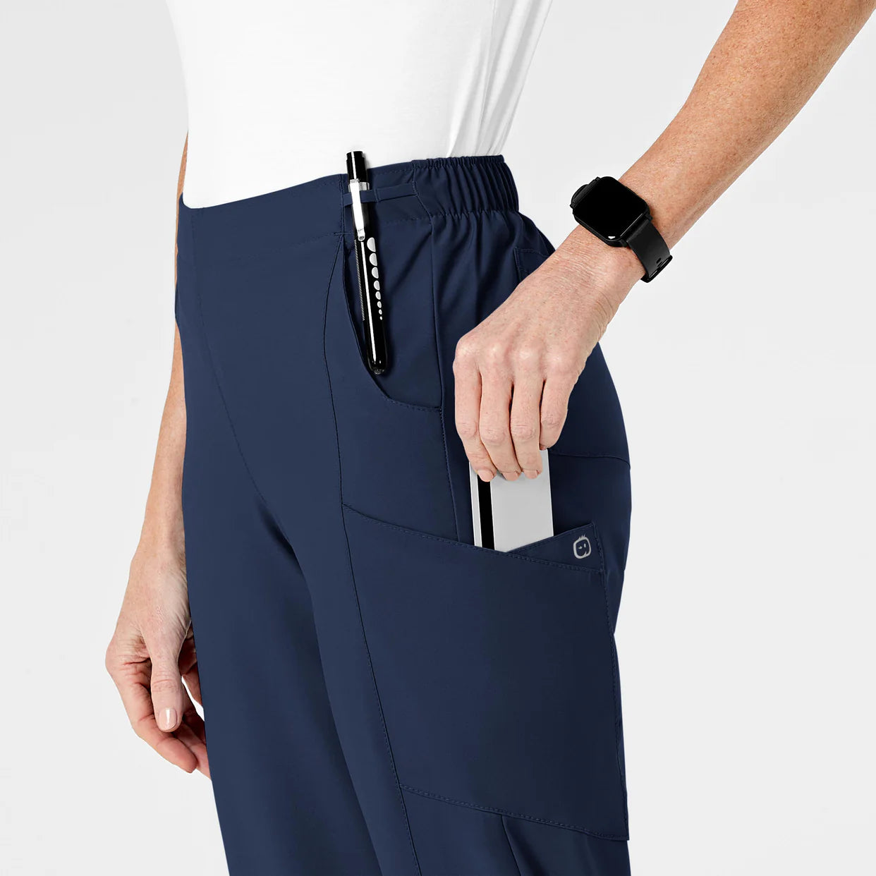 Wink W123 Women's Flat-Front Cargo Pant