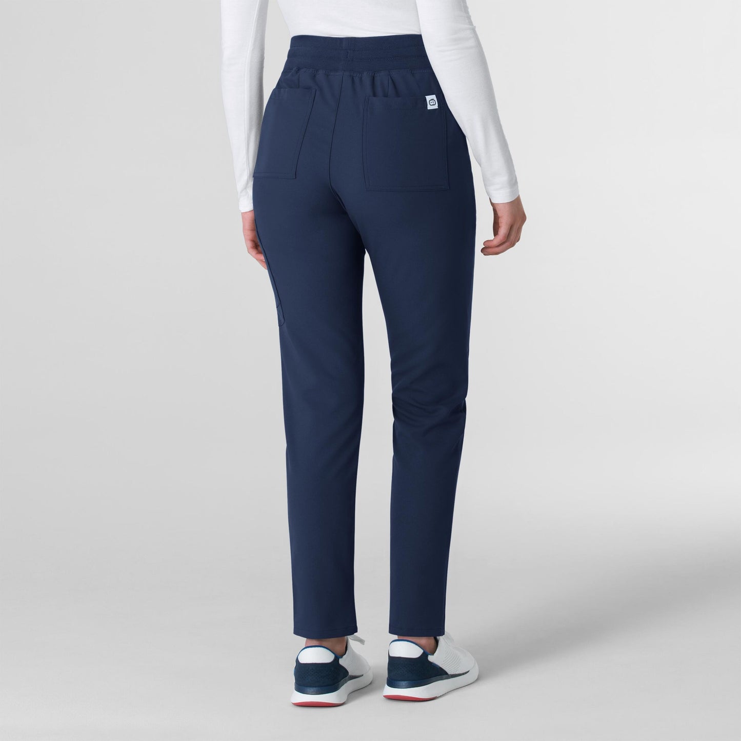 Wink Thrive Women's Cargo Straight Slim Leg Pant