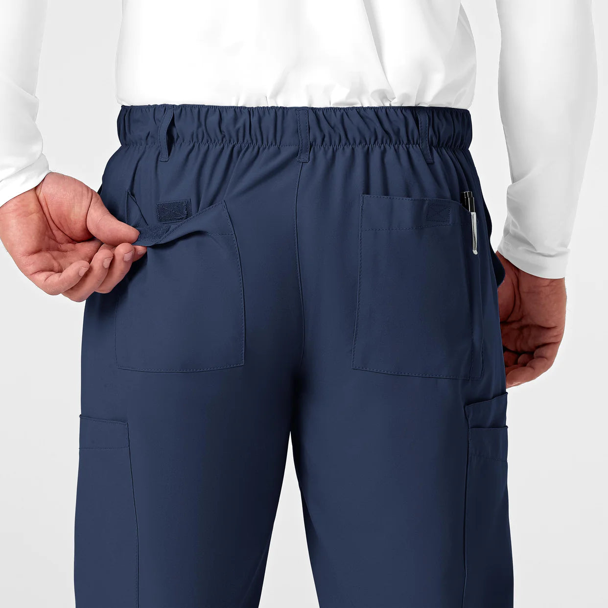 Wink W123 Men's Flat-Front Cargo Pant