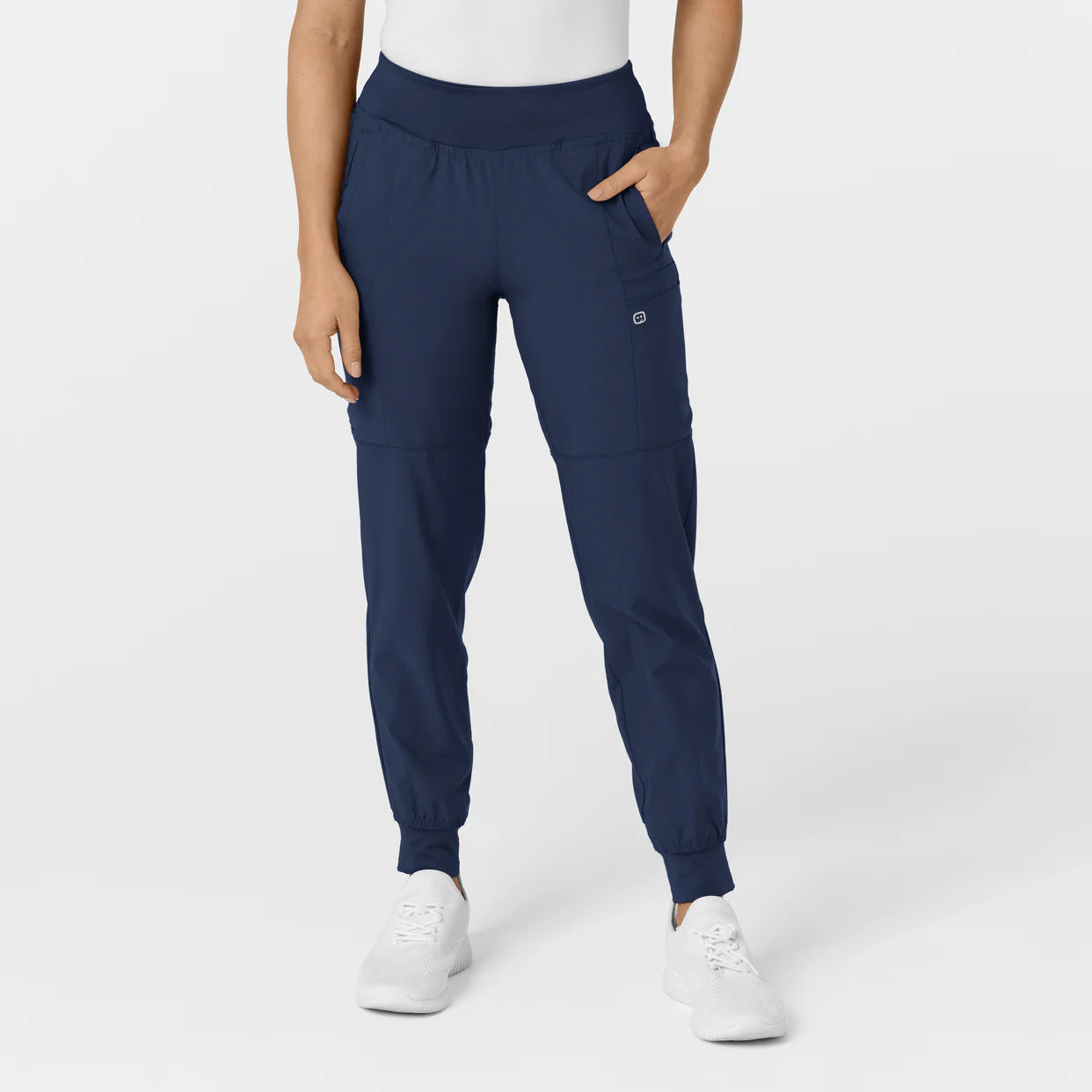 Wink W123 Women's Comfort Waist Cargo Jogger Pant