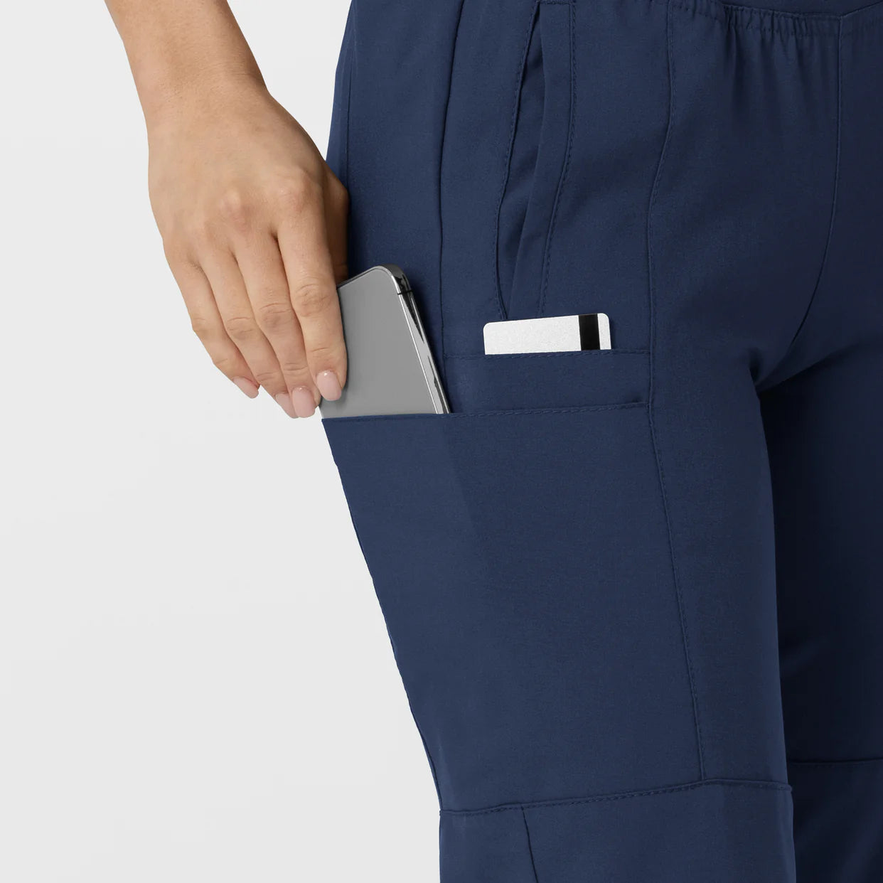 Wink W123 Women's Comfort Waist Cargo Jogger Pant