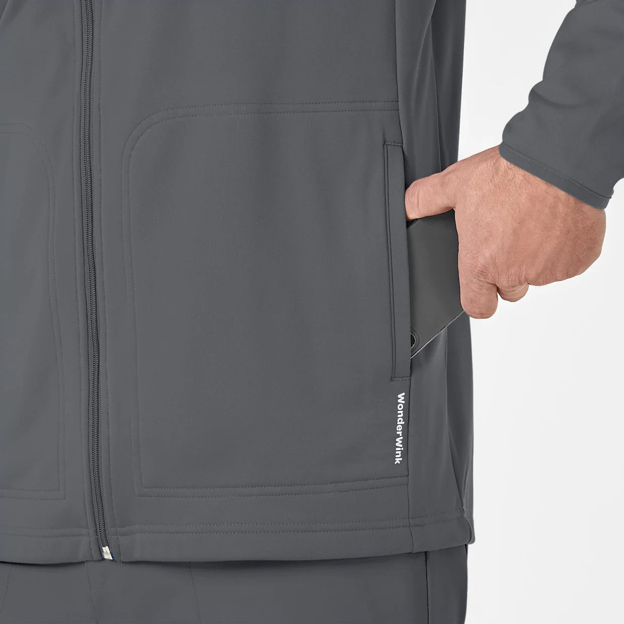 Wink Men's Fleece Jacket with USU Logo