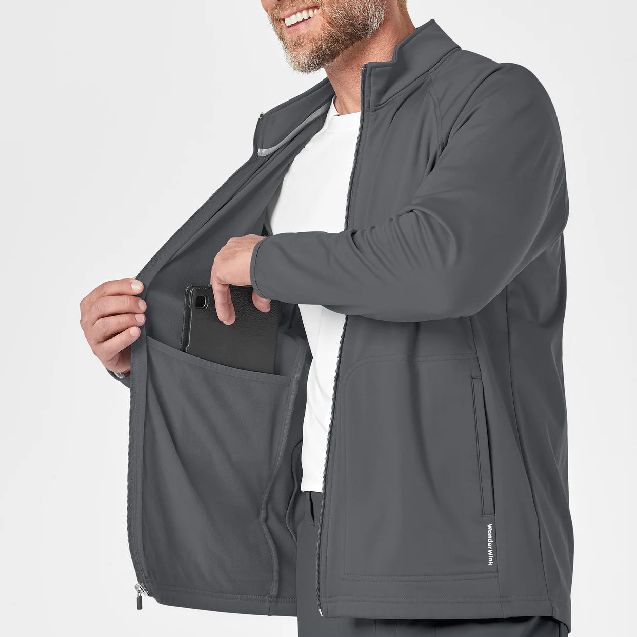 Wink Men's Fleece Jacket with USU Logo
