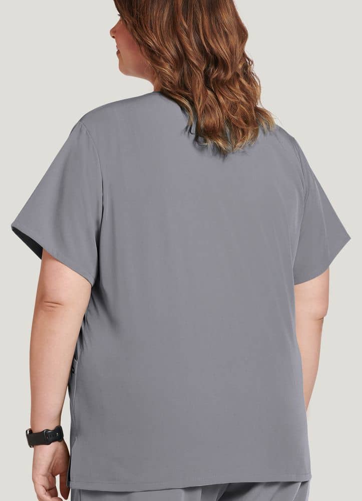 Women's V-Neck Top with USU Logo