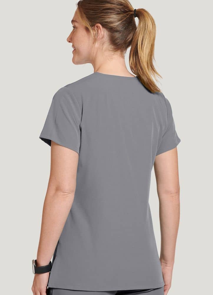 Women's V-Neck Top with USU Logo