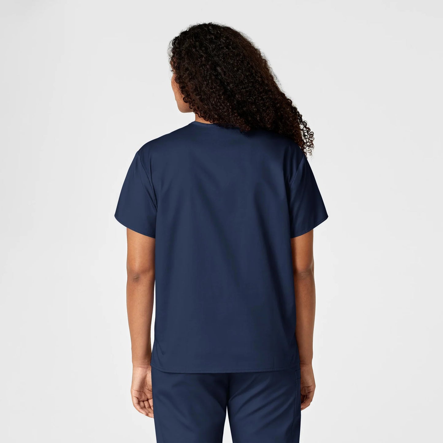 Wink Work Unisex V-Neck Top with USU Faculty Logo