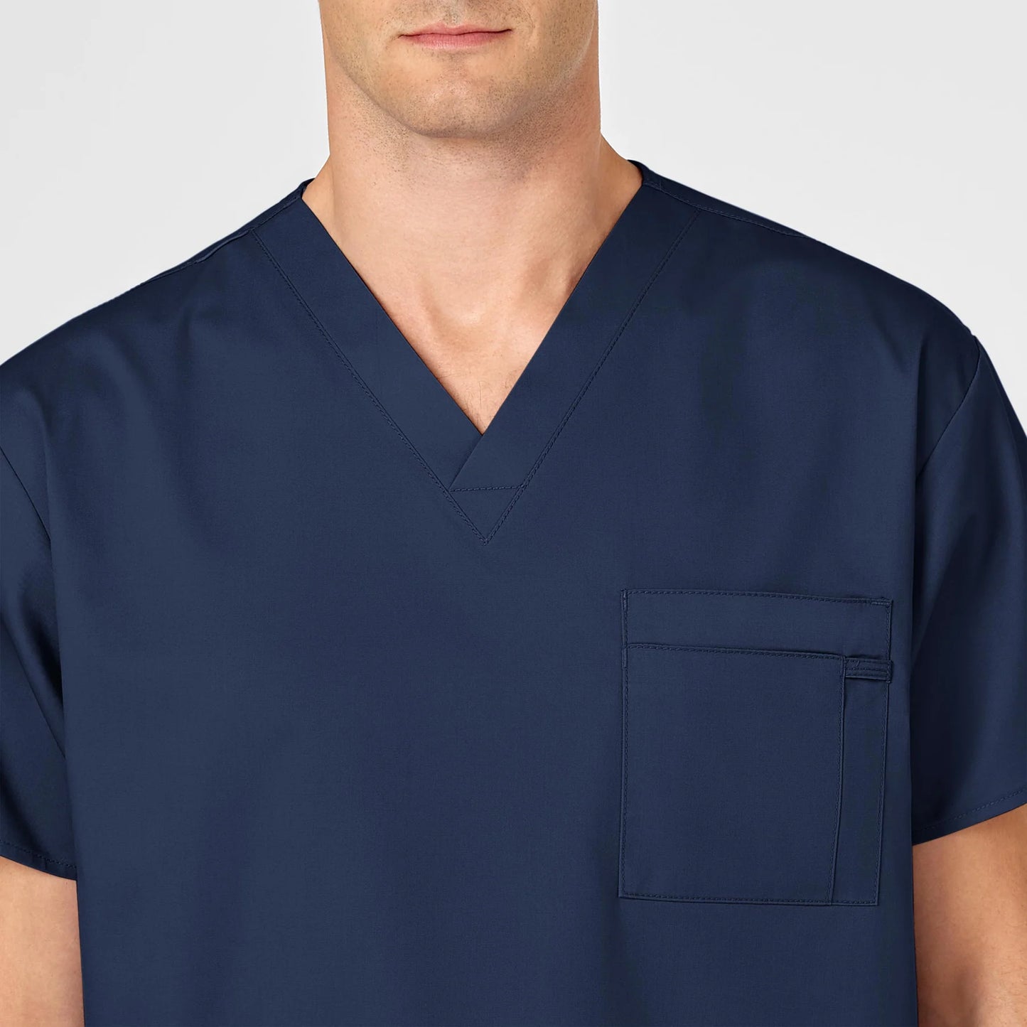 Wink Work Unisex V-Neck Top with USU Faculty Logo