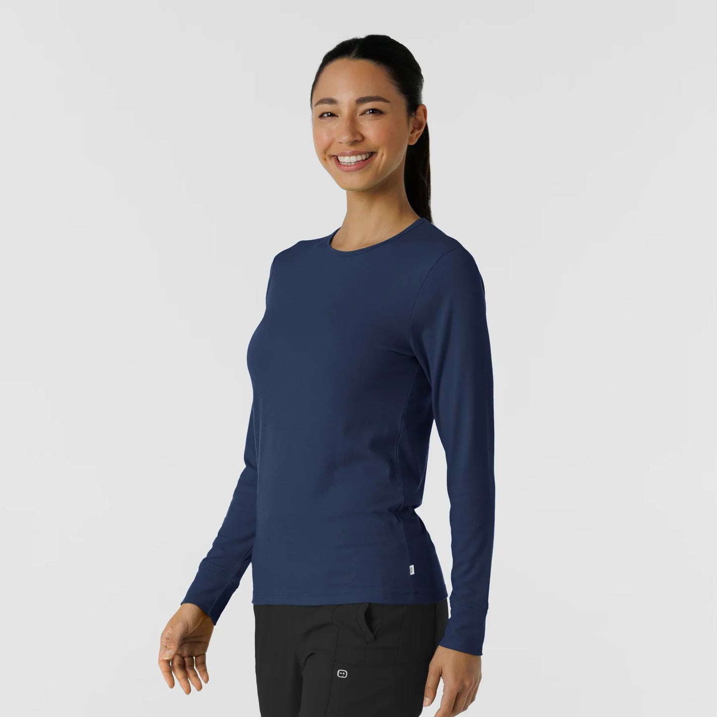 Wink Women's Essentials Long Sleeve Layering Tee