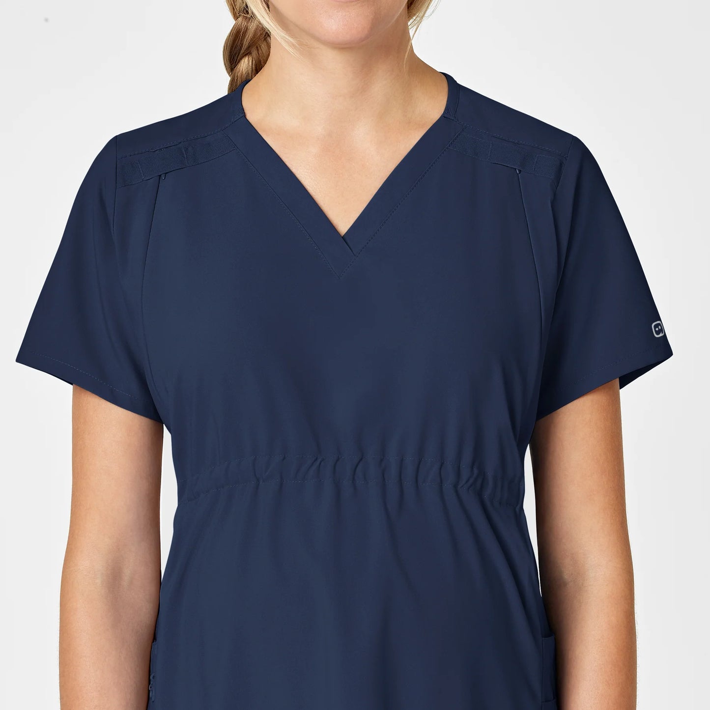 Wink W123 Women's Maternity Top with USU Faculty Logo