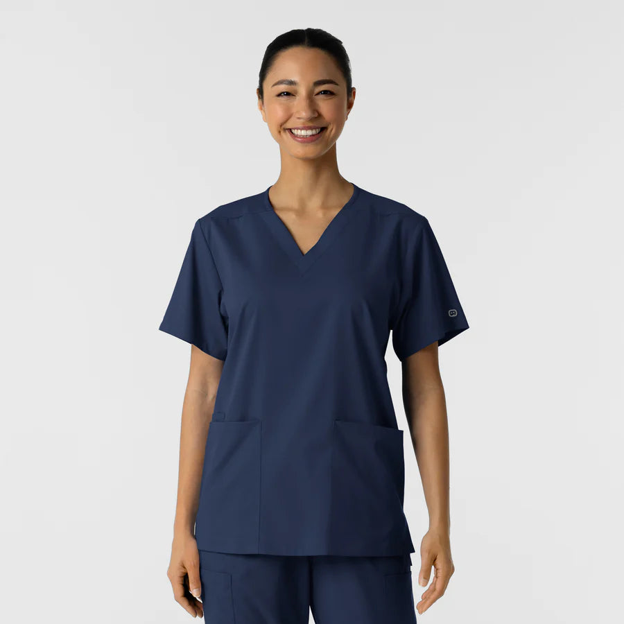Boundless Unisex V-Neck Top with USU Faculty Logo