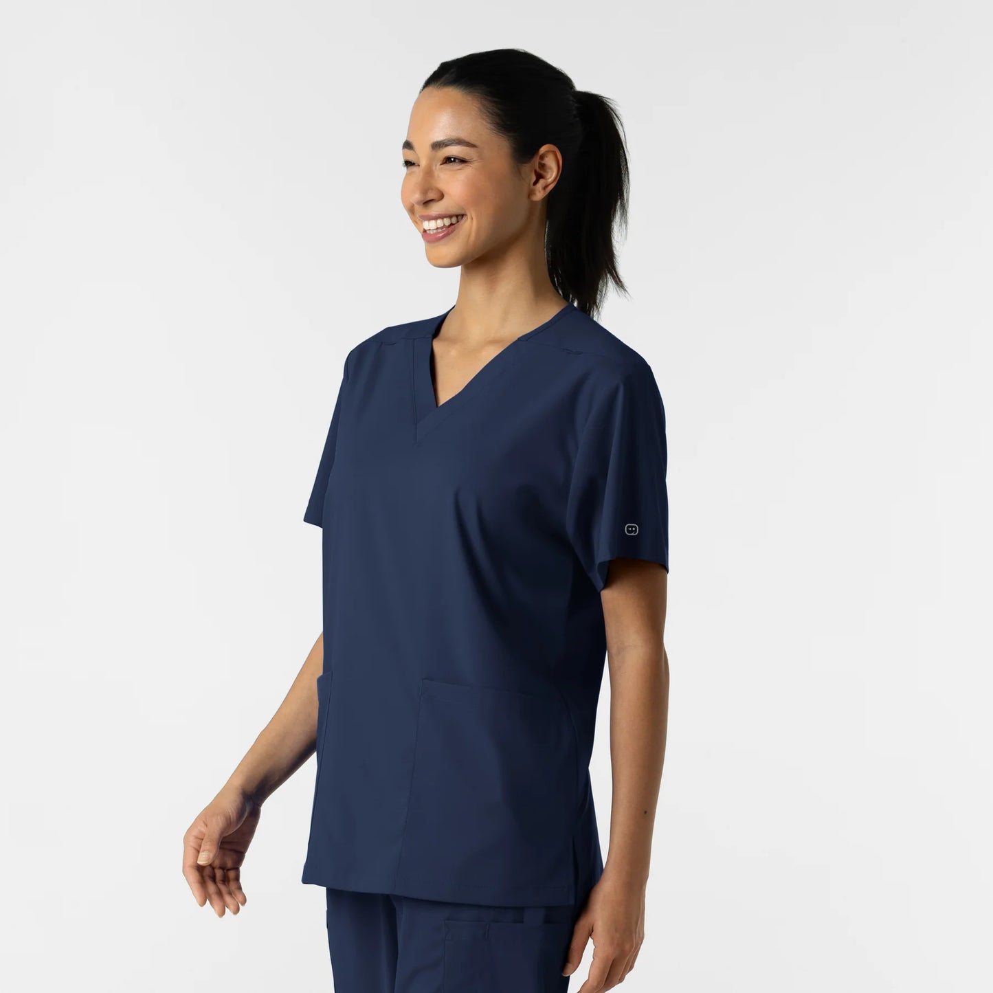 Boundless Unisex V-Neck Top with USU Faculty Logo