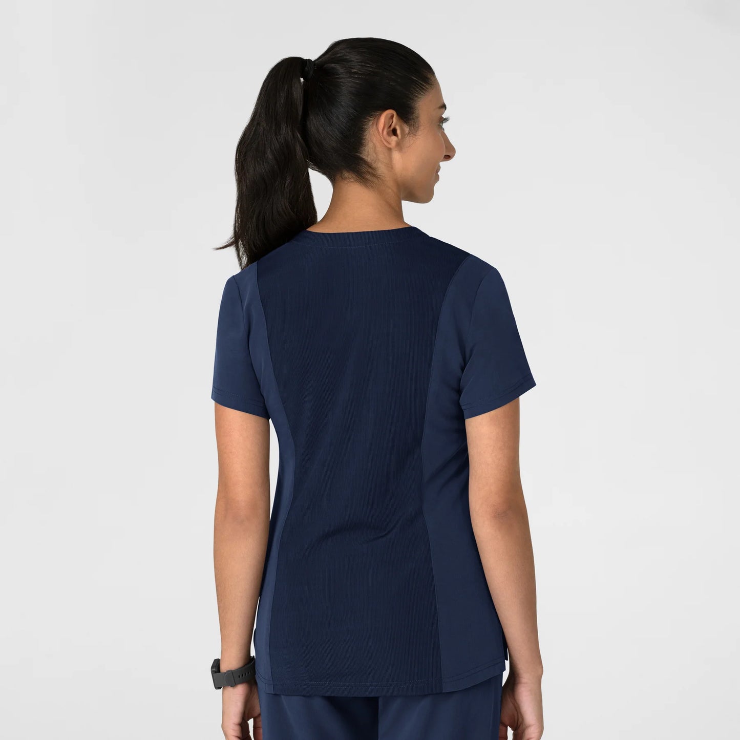 Wink Nova Women's V-Neck Top with USU Faculty Logo