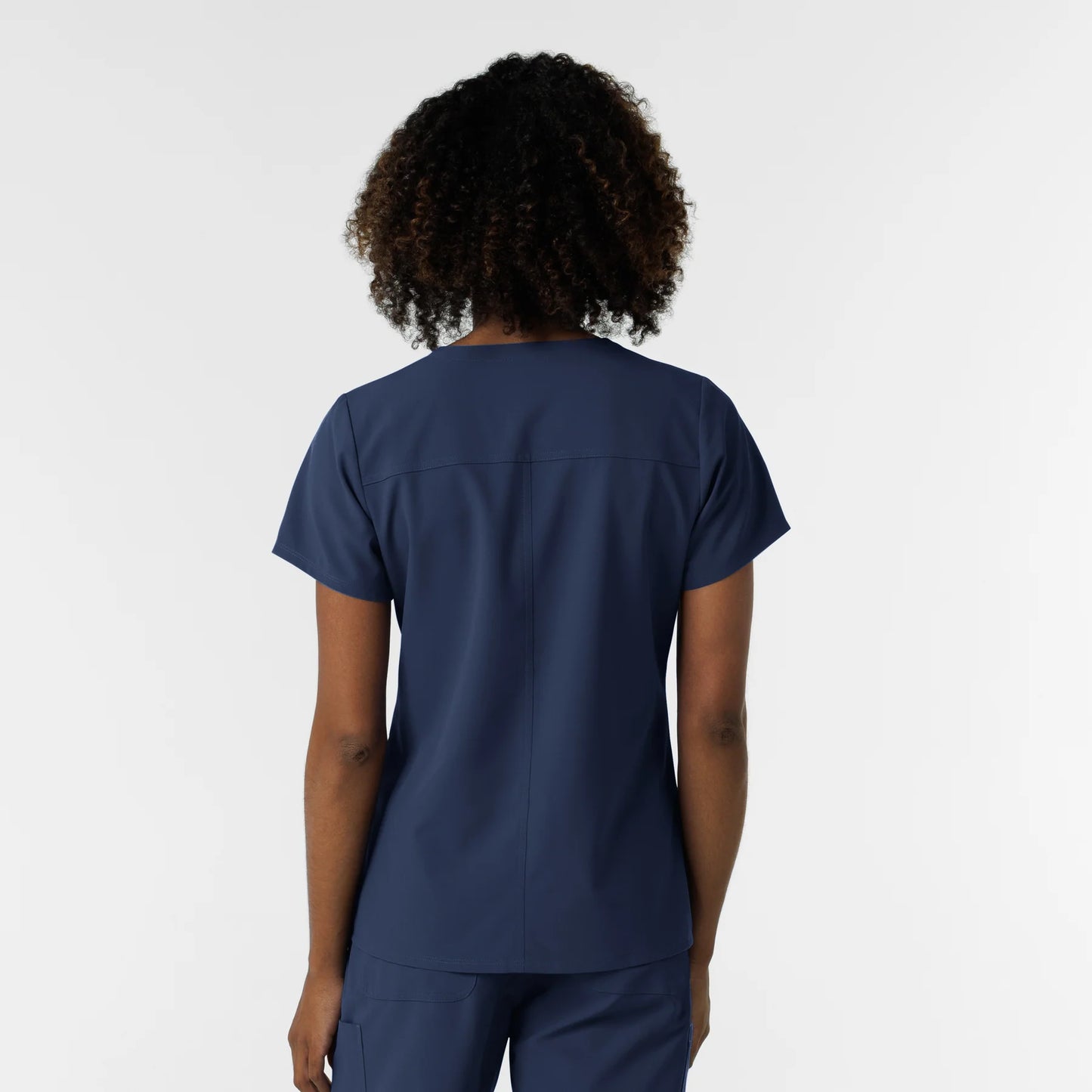 Wink Nurtur Women's V-Neck Top with USU Faculty Logo