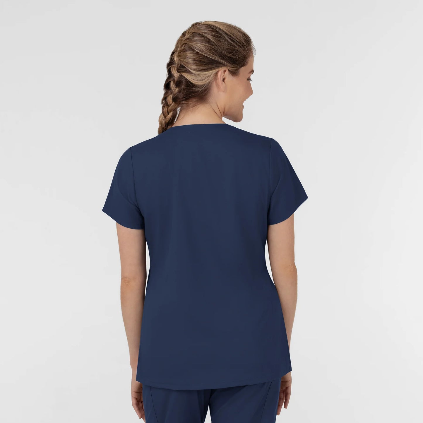Wink Boundless Women's V-Neck Top with USU Faculty Logo