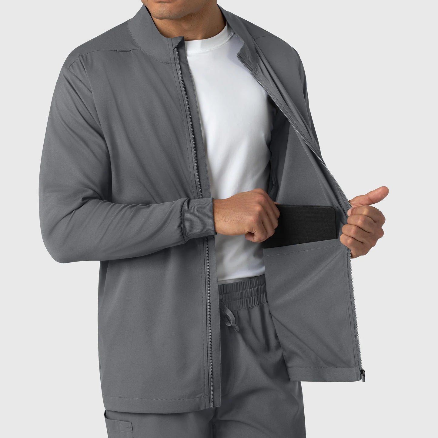Wink Boundless Men's Warm-Up Jacket with USU Student Logo