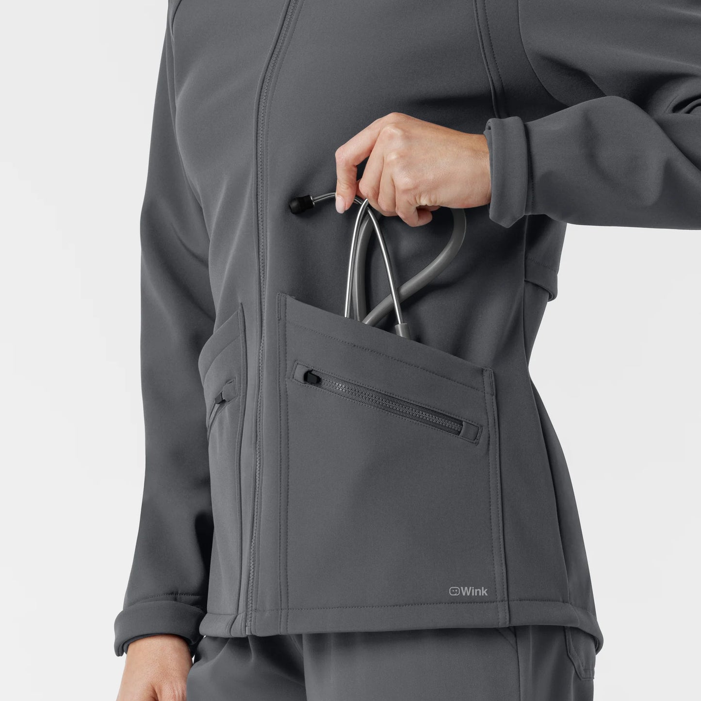 Wink Women's Soft Shell Jacket with USU Student Logo